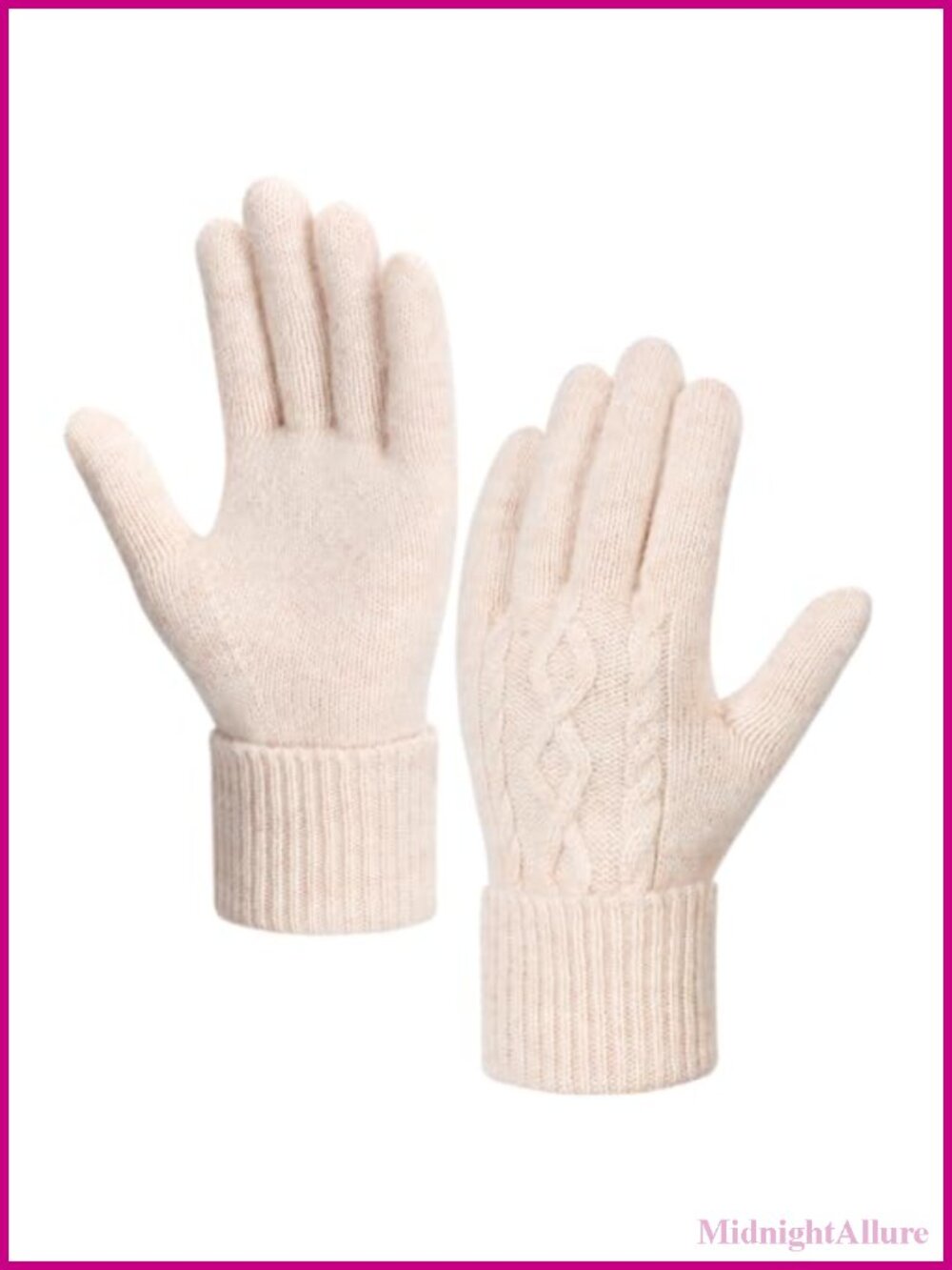 Winter Gloves Women Fleece Lined Touchscreen Warm Cold Weather